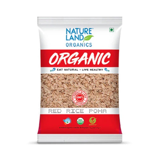 Organic Red Rice Poha 500 Gm